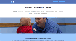 Desktop Screenshot of lannertchiropractic.com